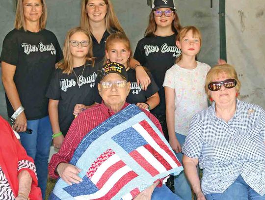 4-H honors veterans with Quilt of Valor