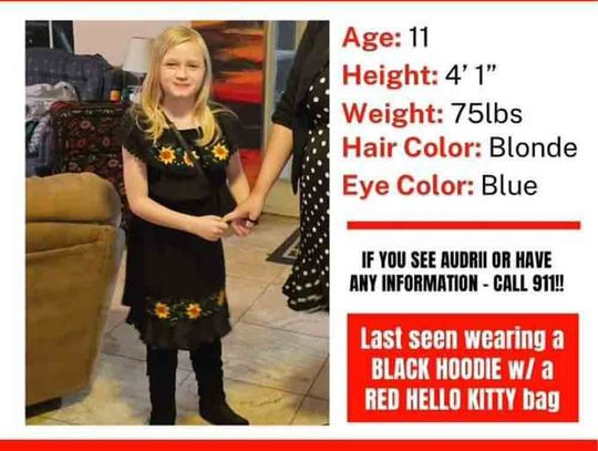 Amber Alert Update - Law Enforcement asking for camera footage - Amber Alert - Missing Child