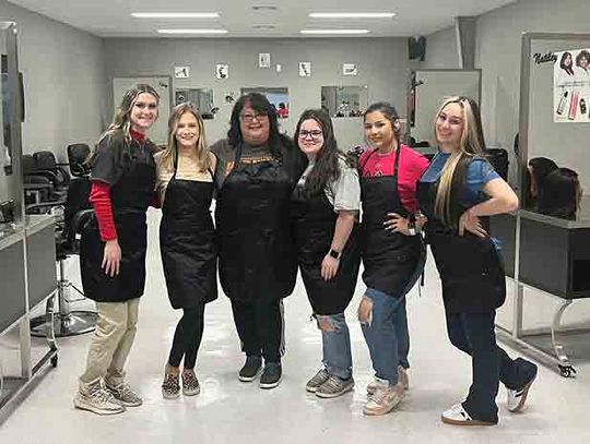 Beautician  students  win awards