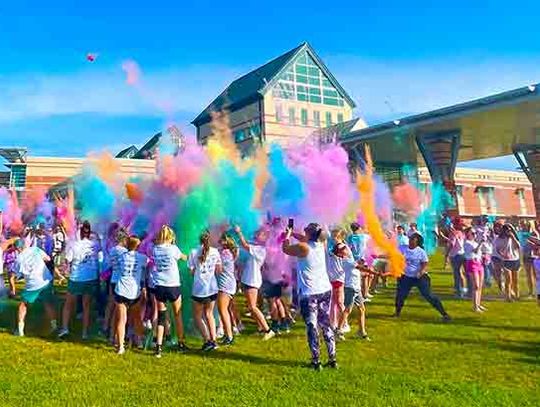 Best Buddies Color Fun Run