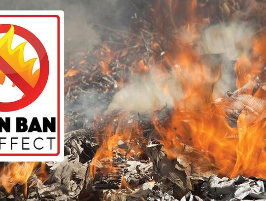 Burn ban remains in effect