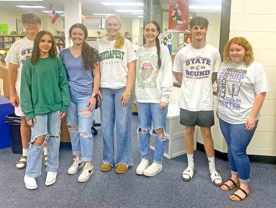 Chester ISD recognizes Natl. Honor Society members