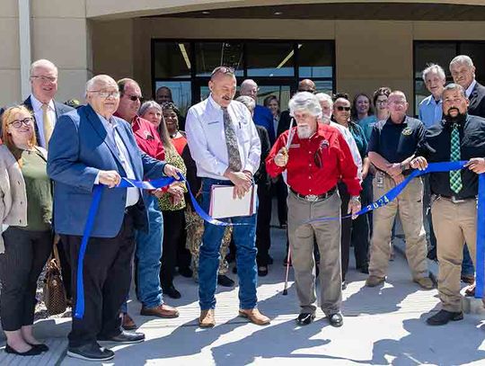 County officially opens new center