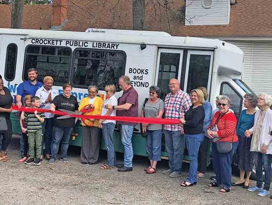 Crockett Bookmobile- a dream realized