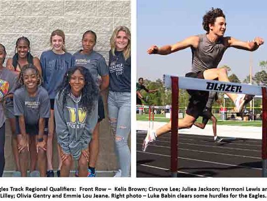 Eagle, Lady Eagle track athletes headed to Regionals