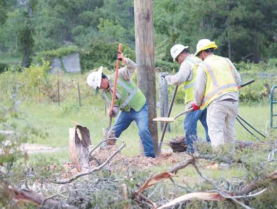 Entergy crews near the end of hurricane restoration