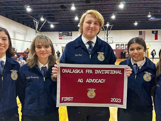 FFA WINS FIRST PLACE