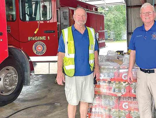 Fire Department donation