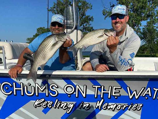 Fishing with Chums on the Water