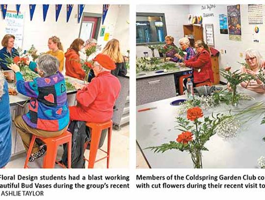 Garden Club gets hands on help at high school