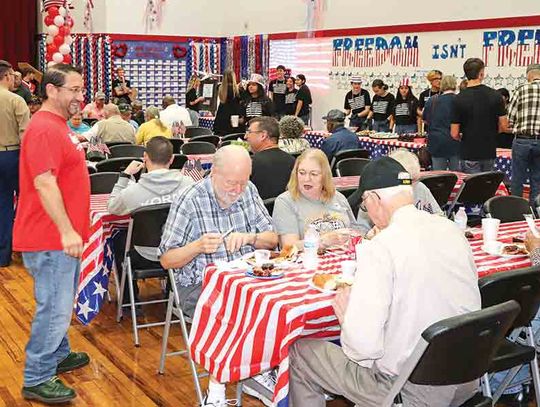 Groveton ISD hosts annual Veterans Day luncheon