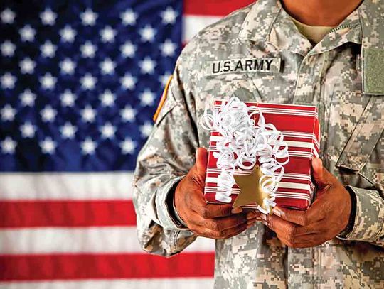 Help sponsor Christmas  boxes for the  military heroes