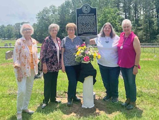 Historical marker  unveiled, dedicated