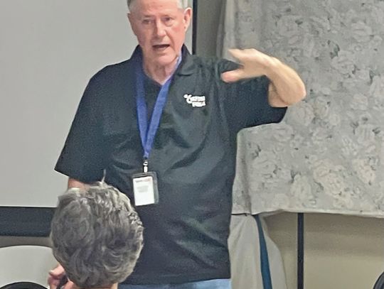 KFDM chief meteorologist and regionally trusted weather icon Greg Bostwick presented a hurricane preparedness clinic on Wednesday