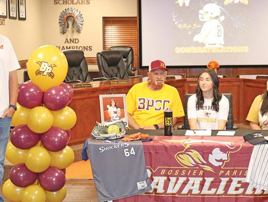 Lady Warrior Signs On To Play College Softball