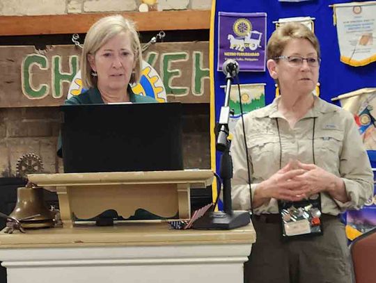 Master Naturalists speak to Rotary Club