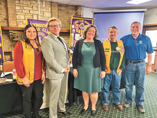 PCRB speaks at Lions club