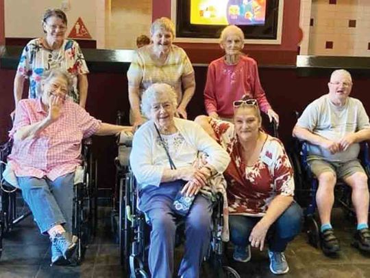 Residents enjoy movie