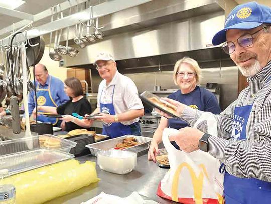 ROTARY CLUB PANCAKE SUPPER