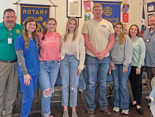 Rotary hears from Interact students