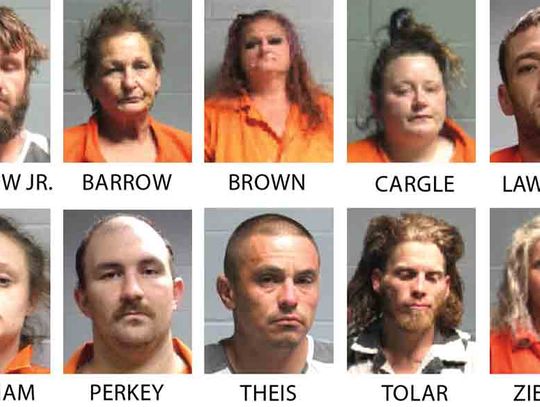 Several arrested in narcotics sting