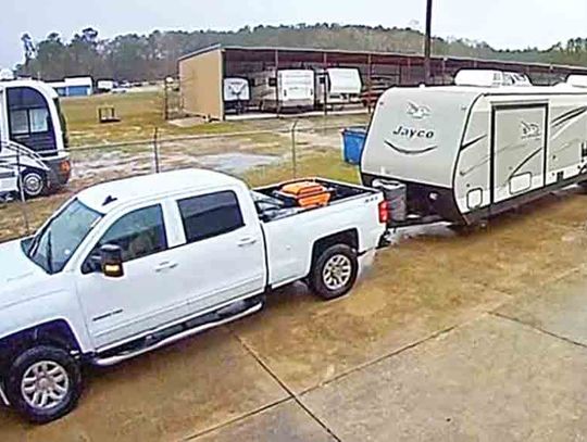 Stolen Travel Trailer Sought