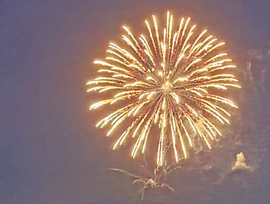 The bridge near Kickapoo Marina was packed to see Onalaska’s annual Fourth of July fireworks display