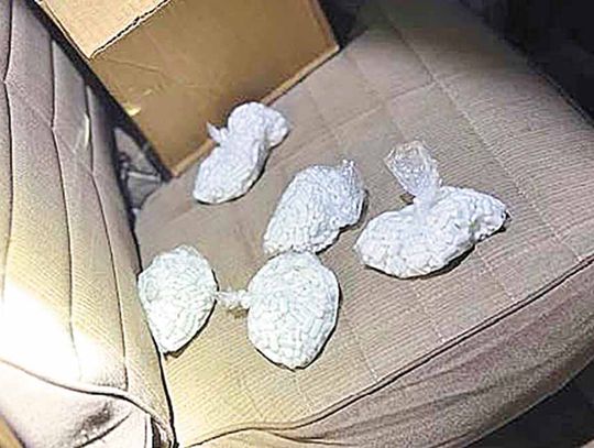 Traffic stop yields large amount of fentanyl