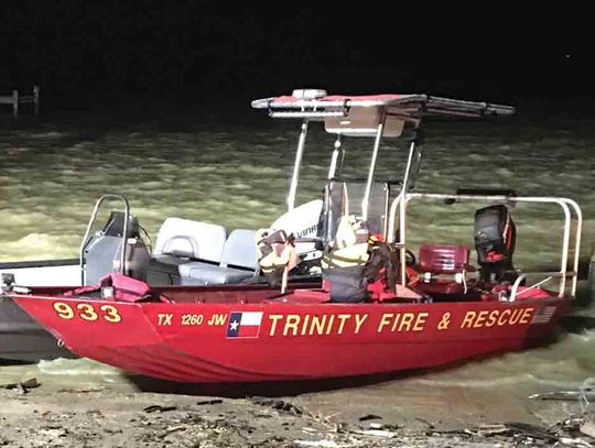 Trinity County resident dies in boating mishap