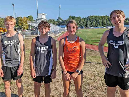 Warren Warrior cross county team does well in meet