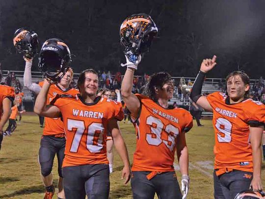 Warriors celebrate win