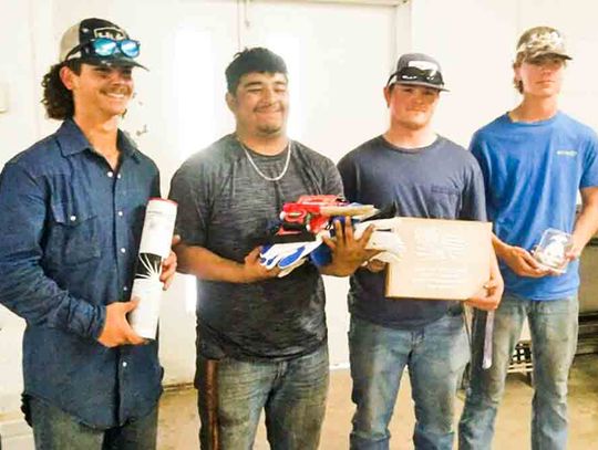 Woodville FFA Welding Team accomplishing great things