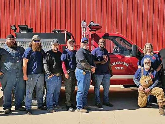 Woodville Pellets  donates to  Chester VFD