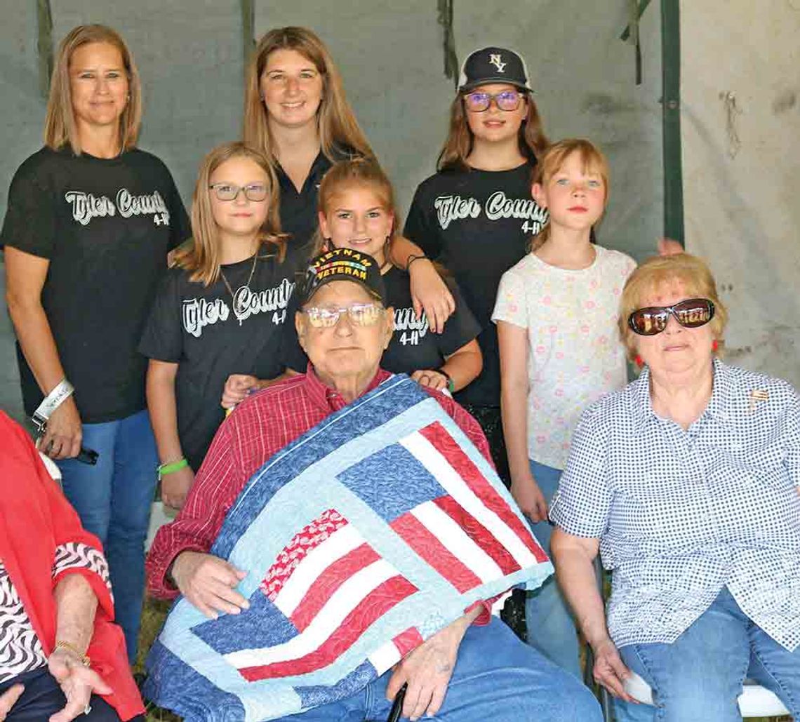 4-H honors veterans with Quilt of Valor