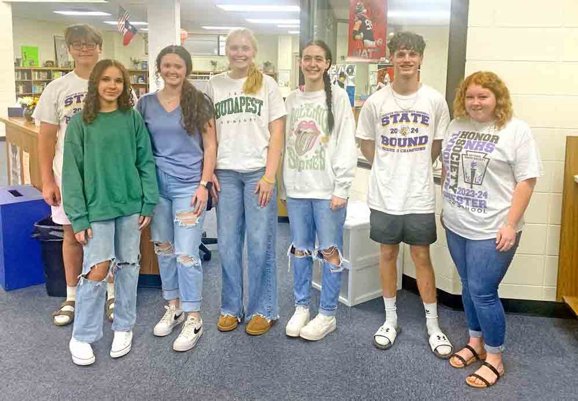 Chester ISD recognizes Natl. Honor Society members