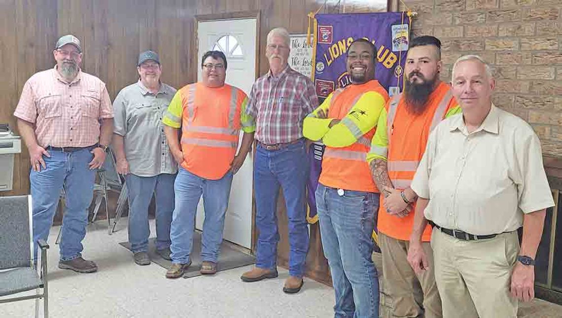 CHESTER LIONS HEAR TxDOT PRESENTATION