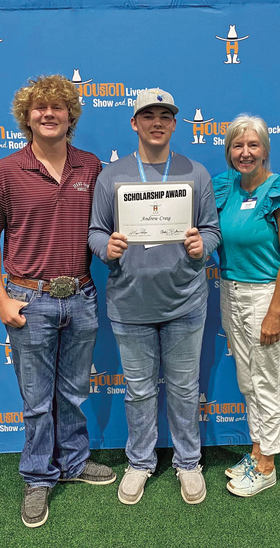 GO TEXAN SCHOLARSHIP WINNER NAMED