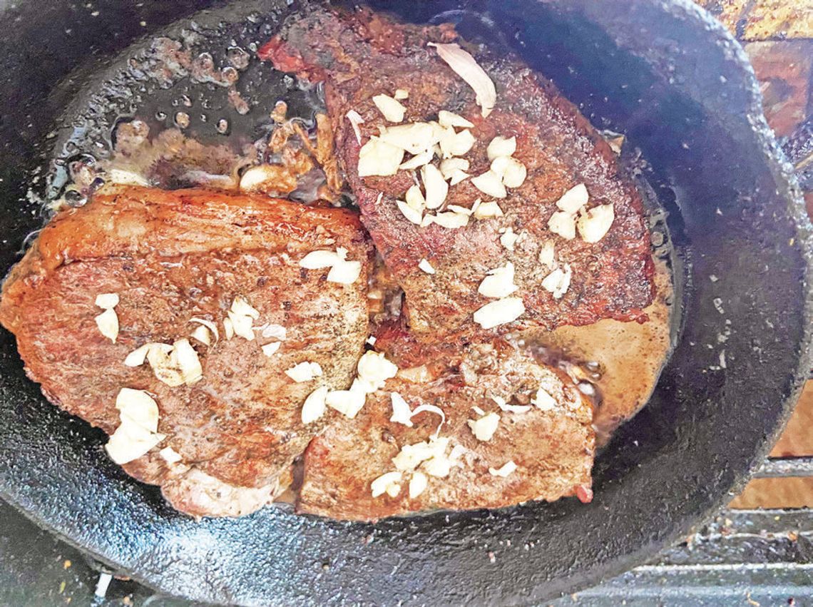 Grilling the perfect steak