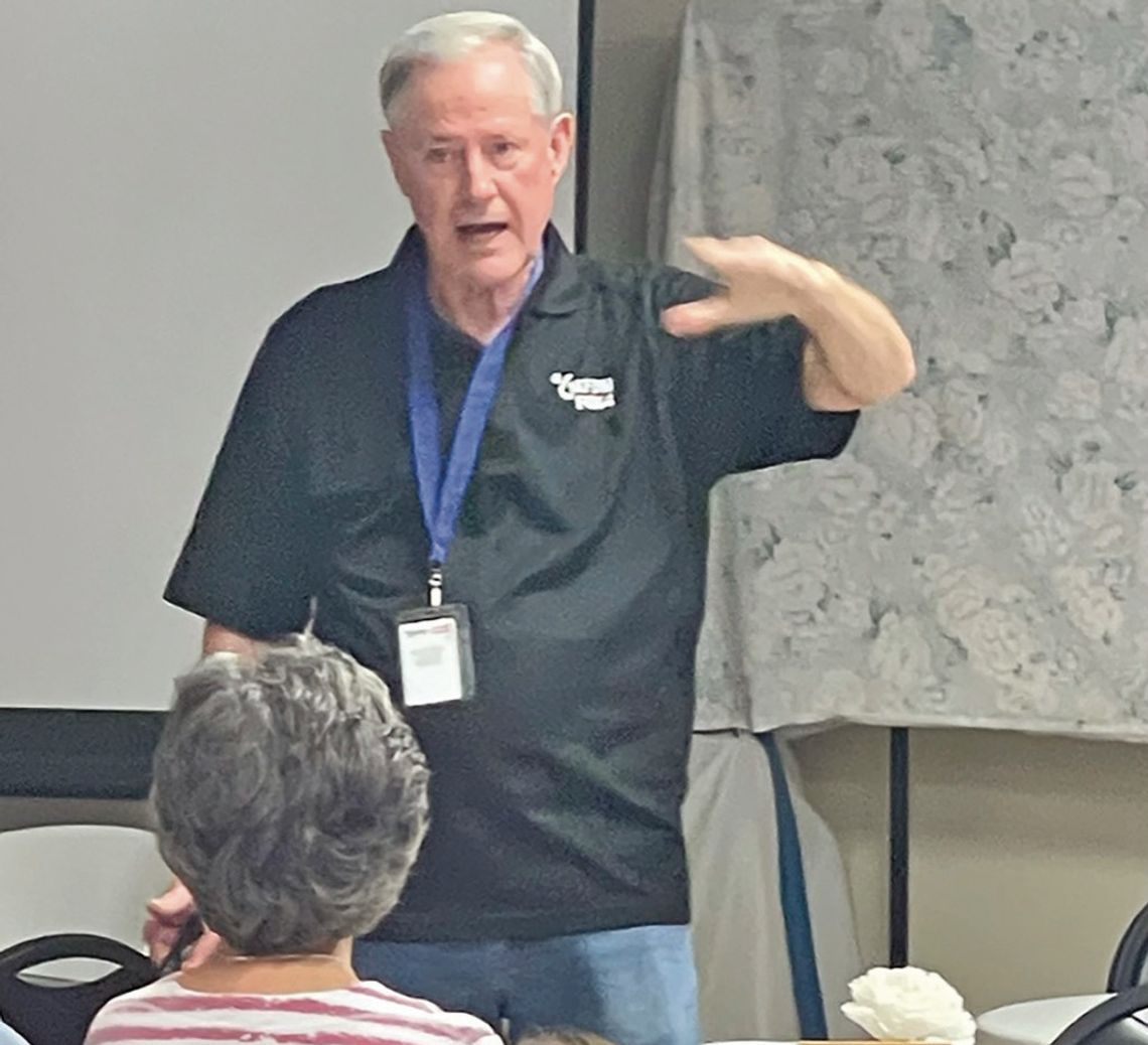 KFDM chief meteorologist and regionally trusted weather icon Greg Bostwick presented a hurricane preparedness clinic on Wednesday