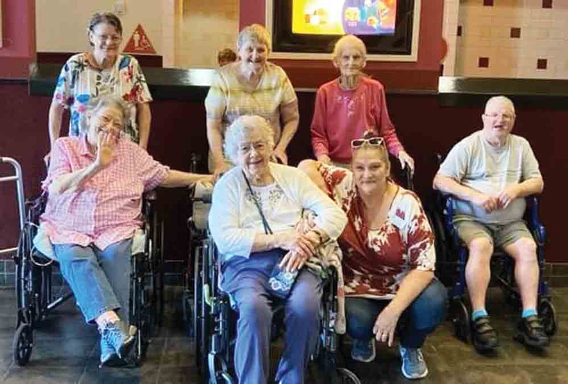 Residents enjoy movie