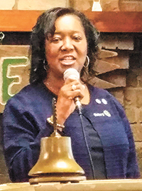 Rotary District Governor  Demetress Harrell