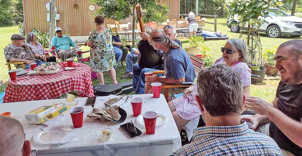 The picnic provided by Sylvia Scott catering was a hit. Courtesy photos