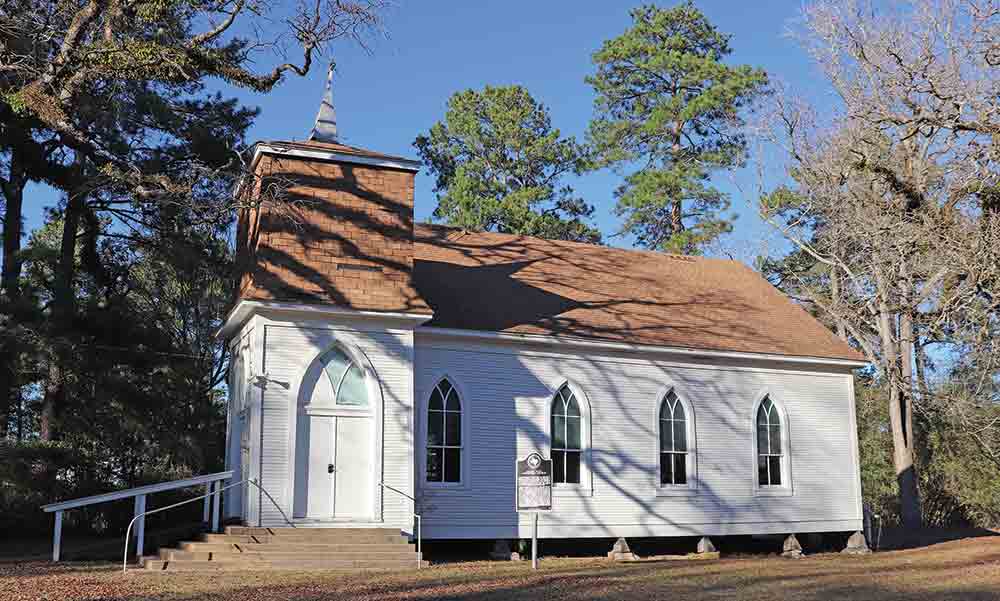 The old Mount Hope Methodist Church, built in 1853, is now home to Hope United Methodist, which began using the building in January of this year. CHRIS EDWARDS | TCB