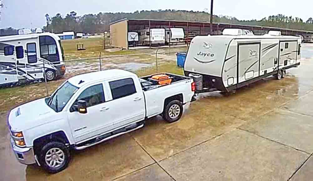 Stolen Travel Trailer