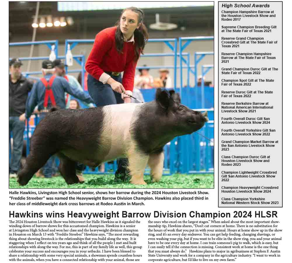 3 31 Halle Hawkins Heavyweight Division Champion HLSR