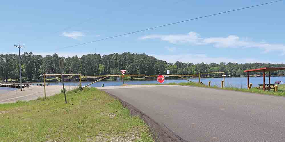 The Charmaine Dam has been closed to traffic following the flooding two weeks ago. CHRIS EDWARDS | TCB