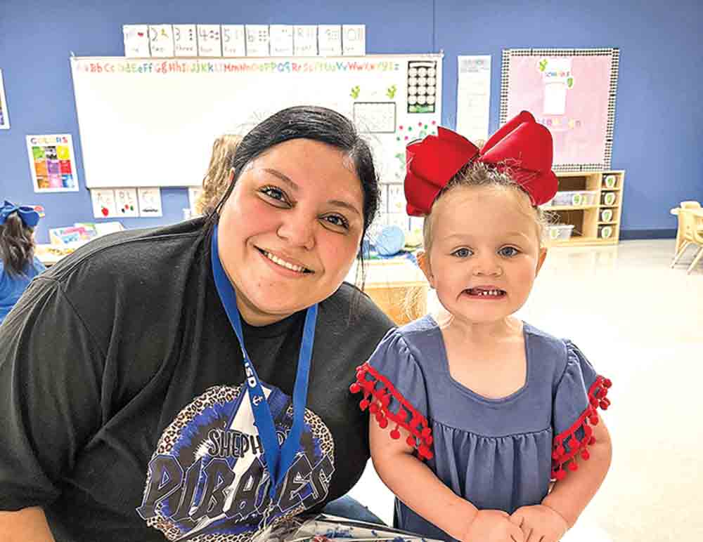 Children are welcomed to the new facility.