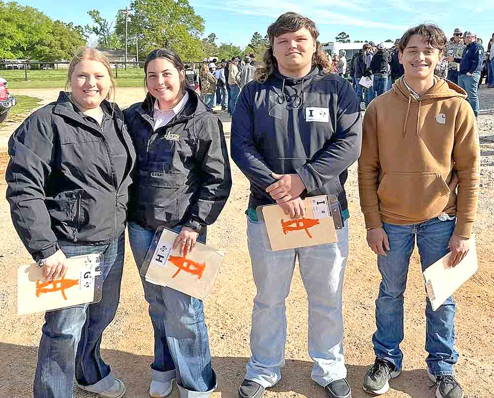 The Shepherd High School FFA group won first in a recent Tractor Tech event. 