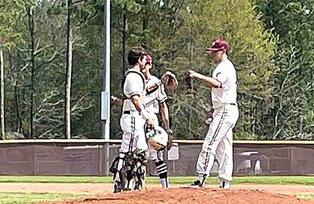 Onalaska took two games from Trinity this week. Photo by clay Lilley